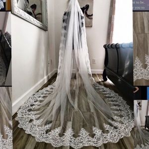 Cathedral length wedding veil